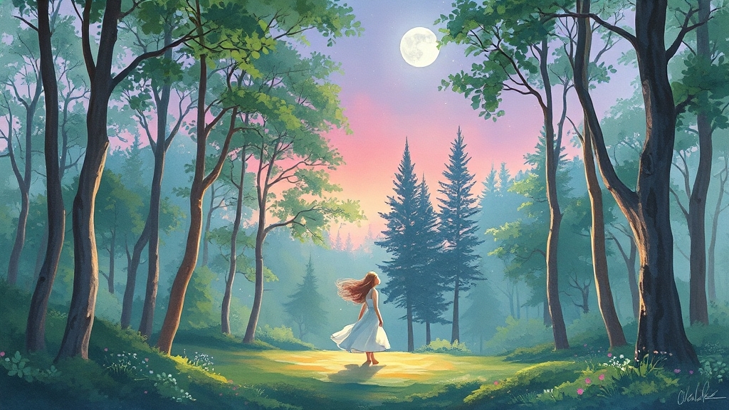 음원 추출 시 저작권 주의 (watercolor 스타일)