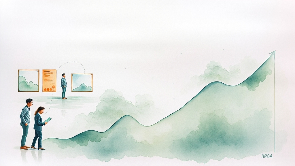 환율 변동, 투자에 미치는 영향은? (watercolor 스타일)