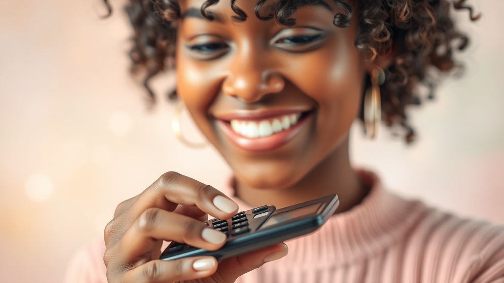 지원 금액, 얼마나 받을까? (realistic 스타일)