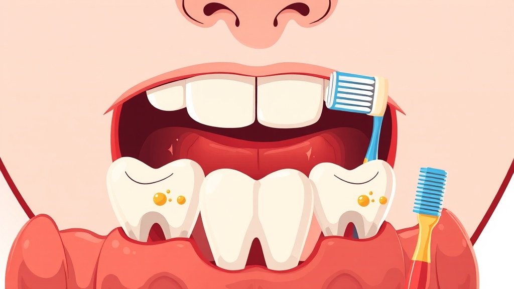 잇몸 부음, 왜 생길까? (cartoon 스타일)