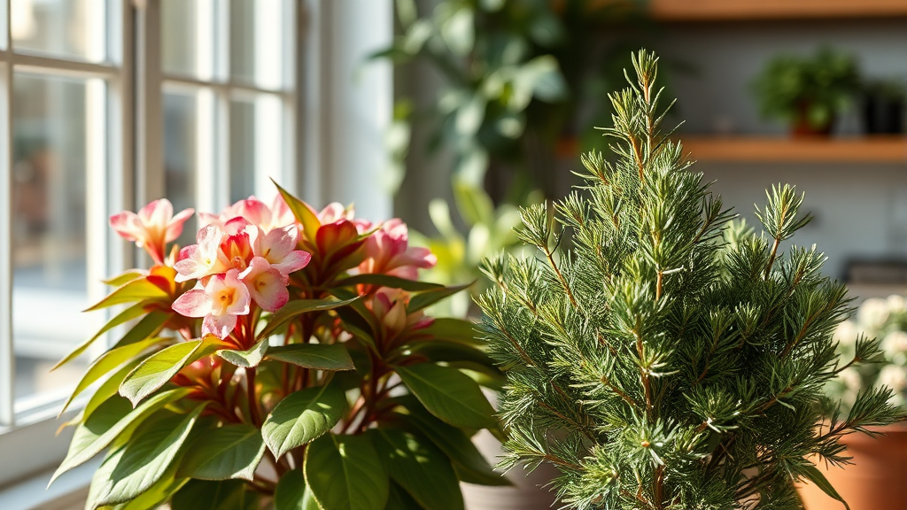 맞춤 식물 추천 사례 (realistic 스타일)