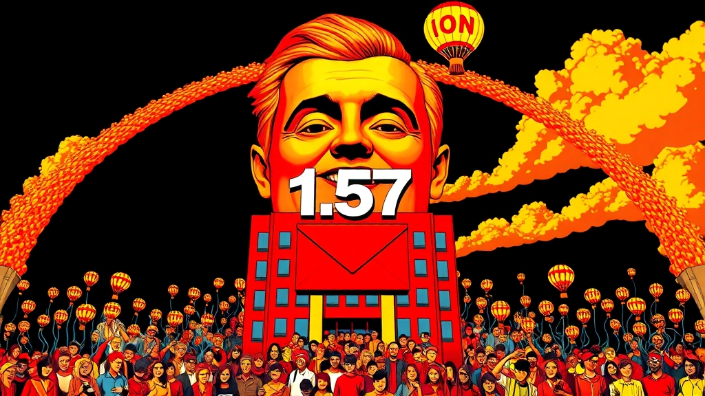 정책 예산과 기대 효과 (popart 스타일)