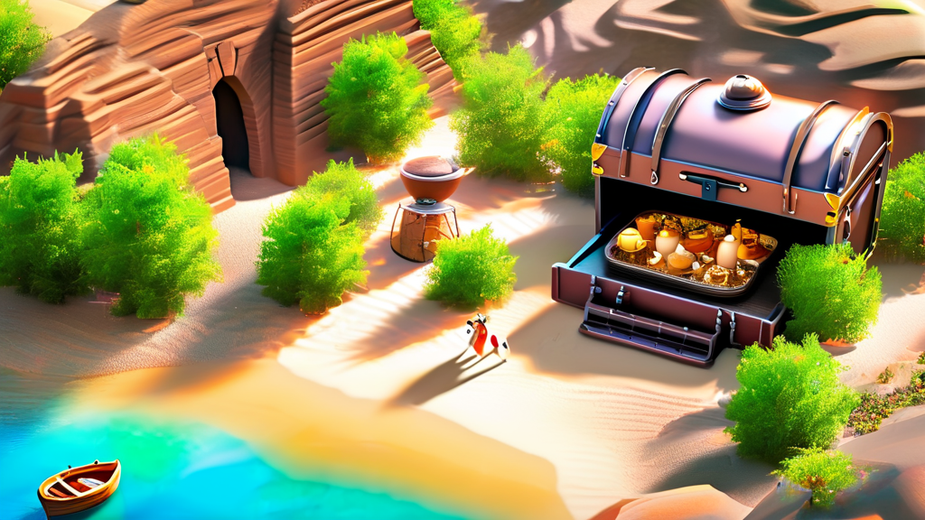 숨겨진 보물찾기: 전국 명소와 다채로운 체험 프로그램 (realistic 스타일)