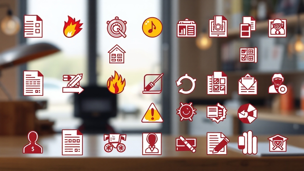 사고 유형별 추가 필요 서류 (realistic 스타일)