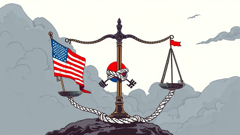 국내 주요 이슈 분석 (illustration 스타일)