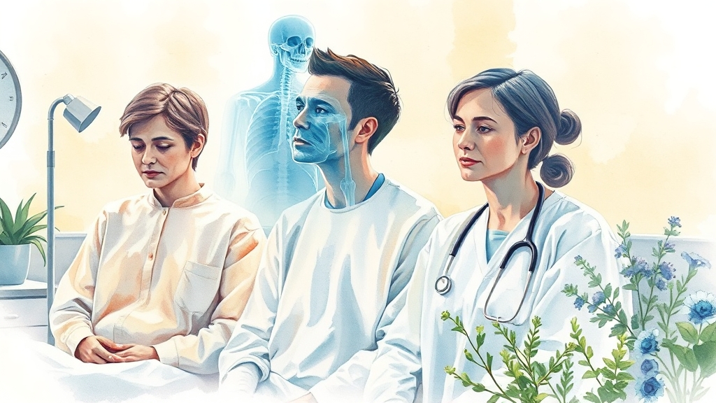 만성 기침, 정의와 특징은? (watercolor 스타일)