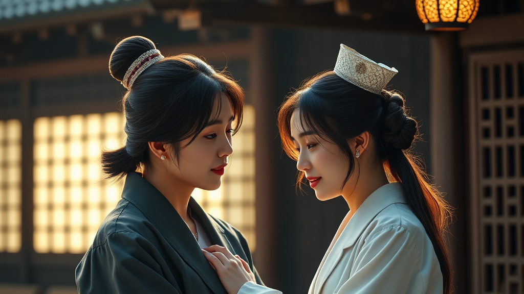 드라마 ‘은애하는 도적님아’ (realistic 스타일)