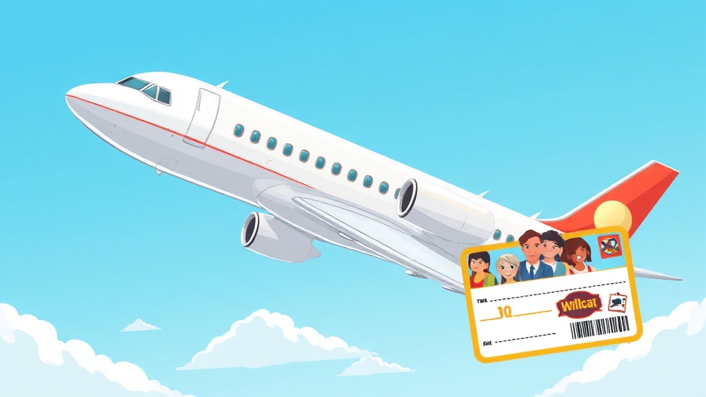 대한항공 마일리지 가족 등록 & 활용 (cartoon 스타일)