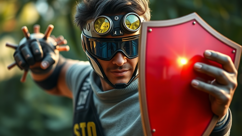 면역력, 왜 중요할까요? (realistic 스타일)