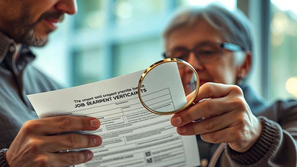 실업급여 구직활동 및 실업인정 (realistic 스타일)