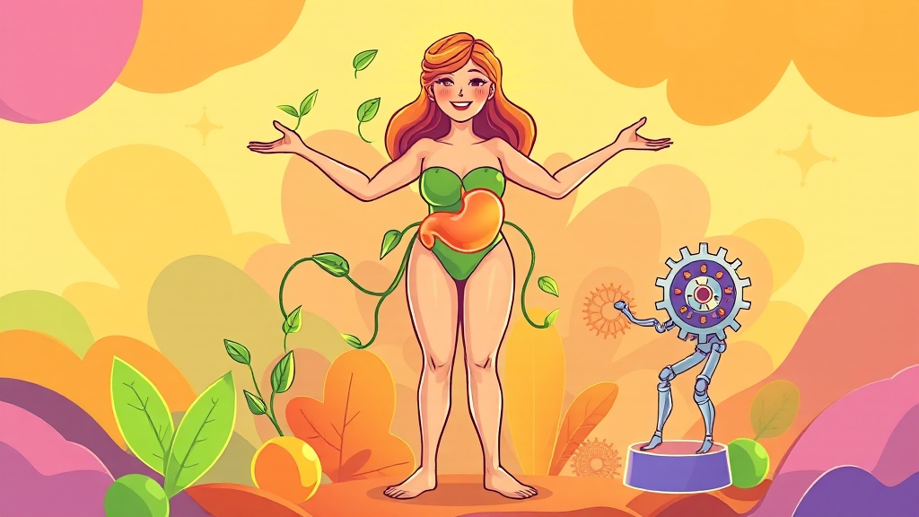 시서스의 놀라운 건강 효능 (cartoon 스타일)