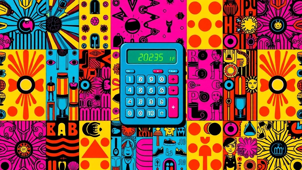 2025년 기준 알아보기 (popart 스타일)