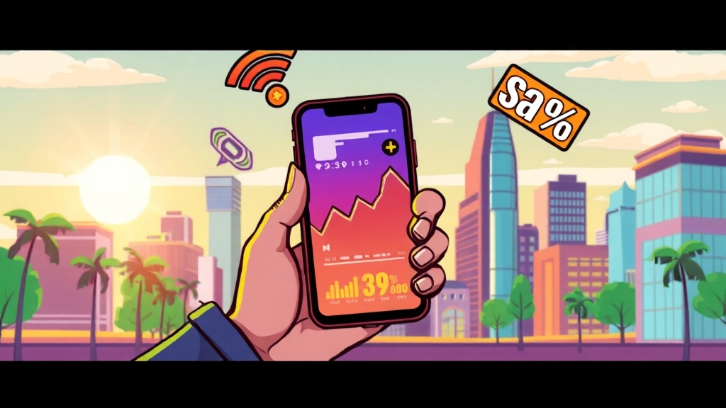 통합 요금제, 통신비 절약 팁 (cartoon 스타일)