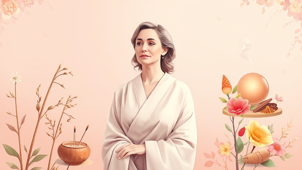통합적 접근, 한방의 힘! (illustration 스타일)