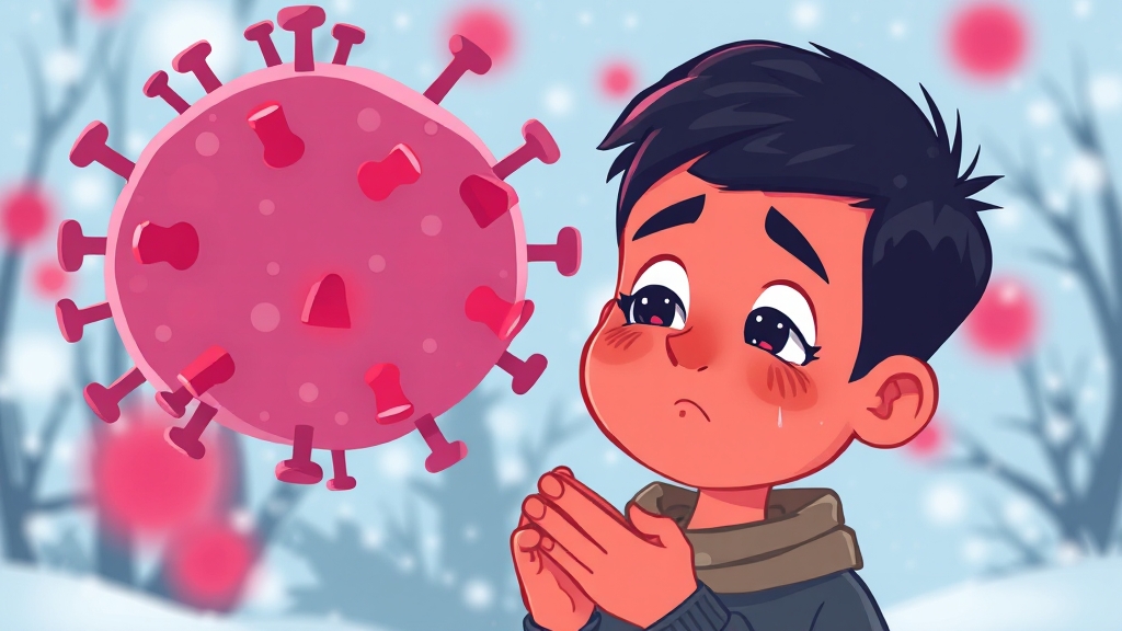 A형 독감이란? (cartoon 스타일)