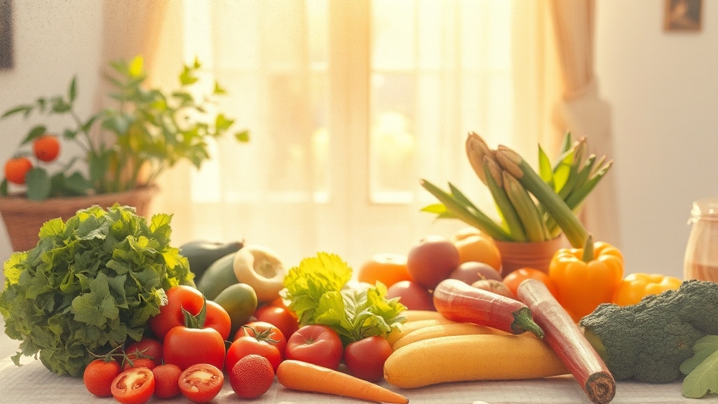 혈관 건강, 식단 관리가 핵심! (watercolor 스타일)