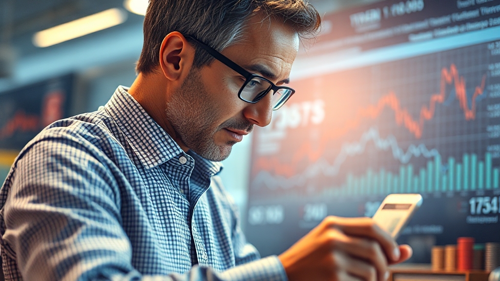 거시경제 정보 습득 및 활용 (realistic 스타일)