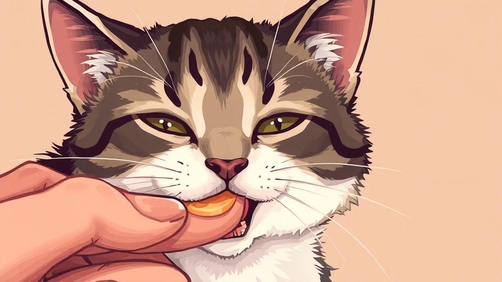 손에 남은 냄새와 맛에 대한 호기심 (illustration 스타일)