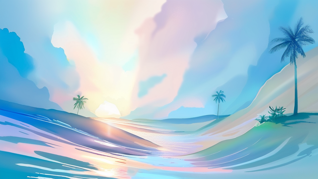 근로자녀장려금 신청 방법 및 주의사항 (watercolor 스타일)