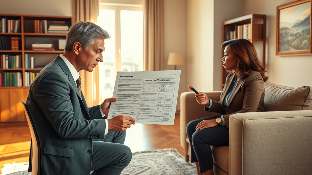 증여 시 고려 사항 (realistic 스타일)