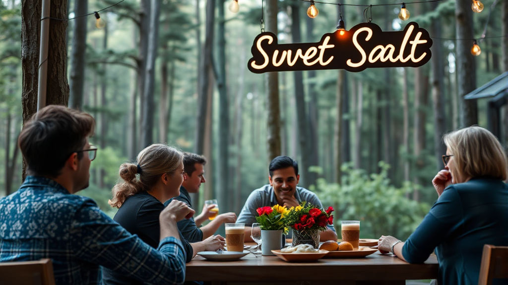 스윗솔트 위치 및 영업 정보 (realistic 스타일)