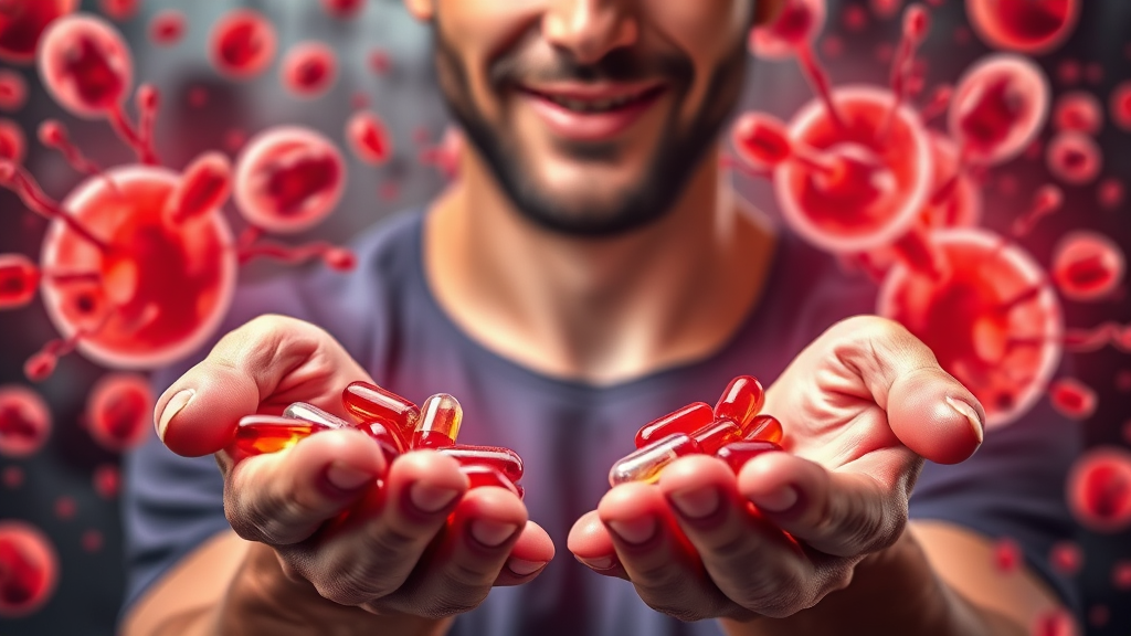 아르기닌, 어떤 효능이 있을까요? (realistic 스타일)