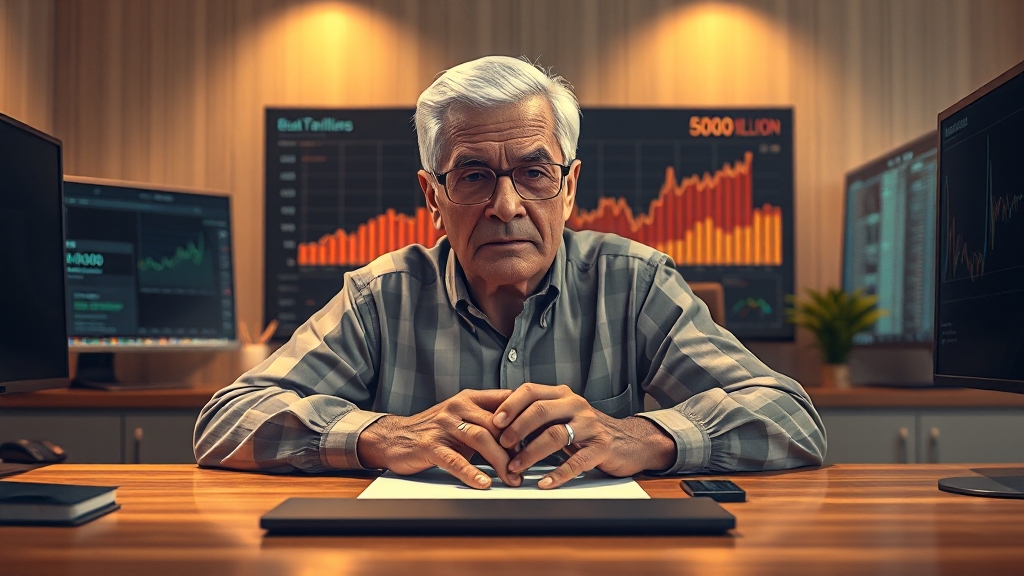 미국 주식 투자 전략 (포트폴리오 구성) (illustration 스타일)