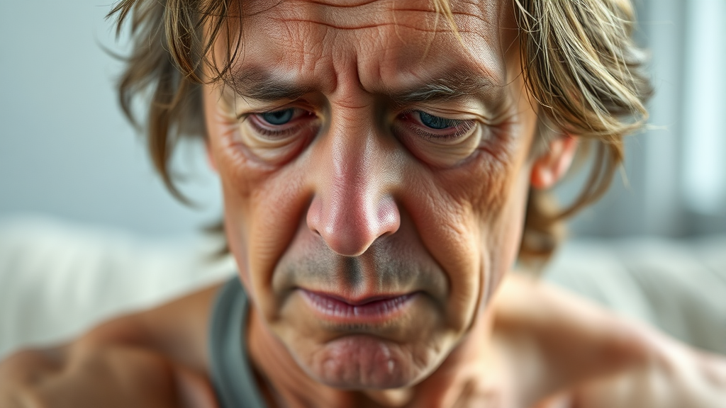 알부민 부족 시 나타나는 신호와 건강 적신호 (realistic 스타일)