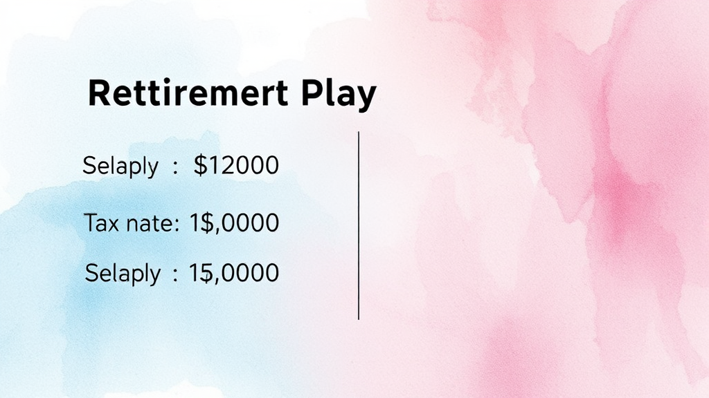 퇴직소득세율과 지방소득세, 얼마나 내야 할까? (watercolor 스타일)