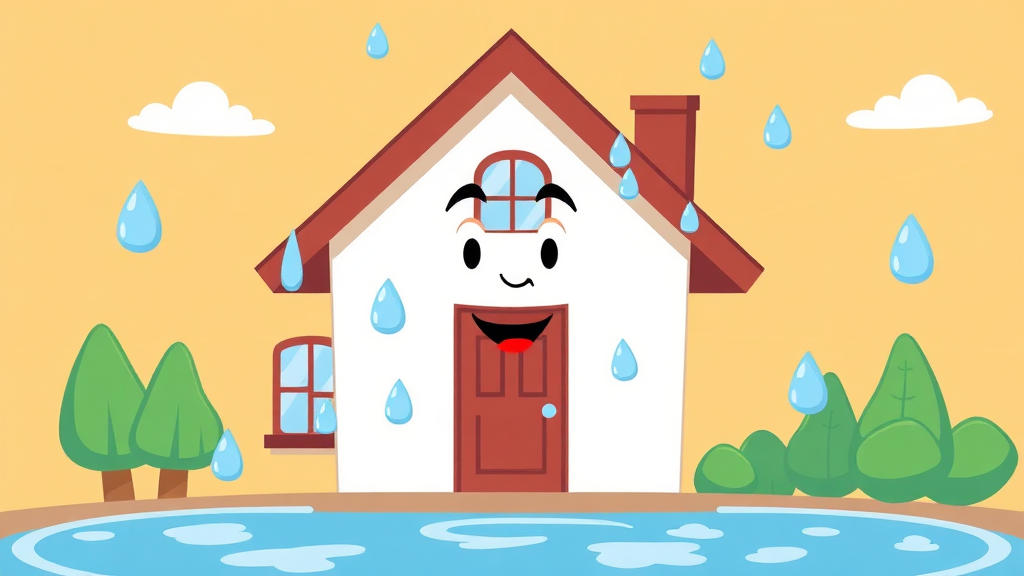 누수 걱정, 이제 그만! (cartoon 스타일)