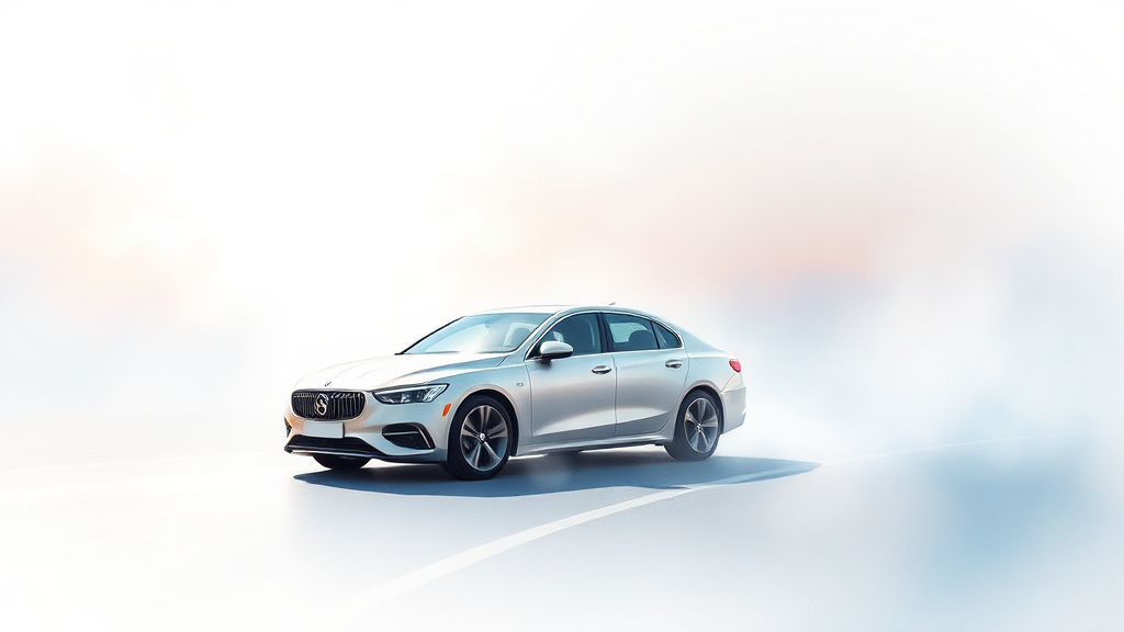 승차감 및 편의 사양은? (watercolor 스타일)