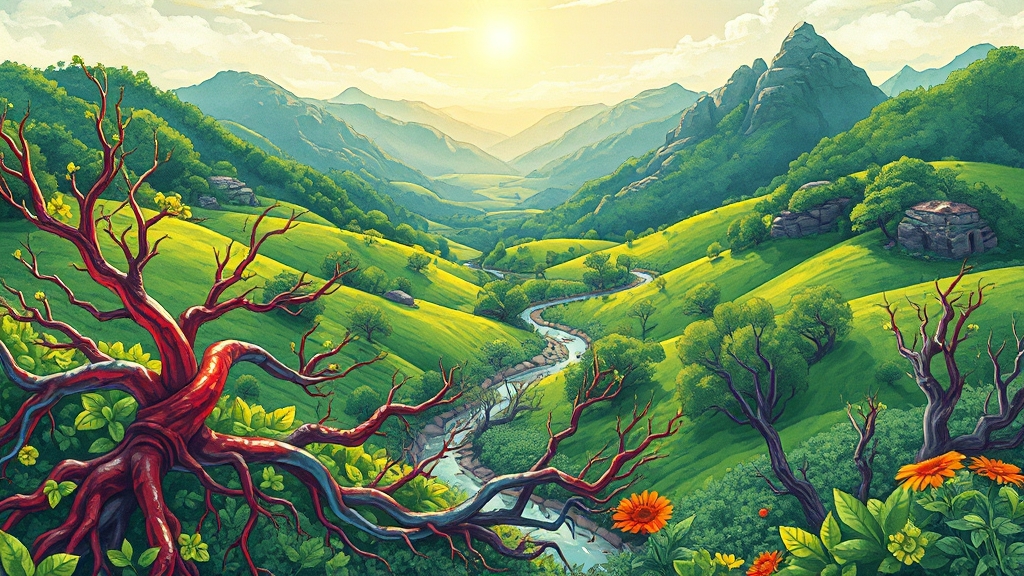 뇌동맥류 예방을 위한 생활 습관 (illustration 스타일)