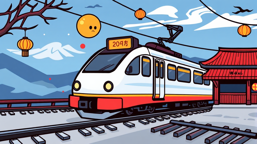 SRT 설날 예매 주의사항 (cartoon 스타일)