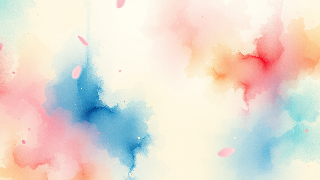 충전 및 사용 가이드 (watercolor 스타일)