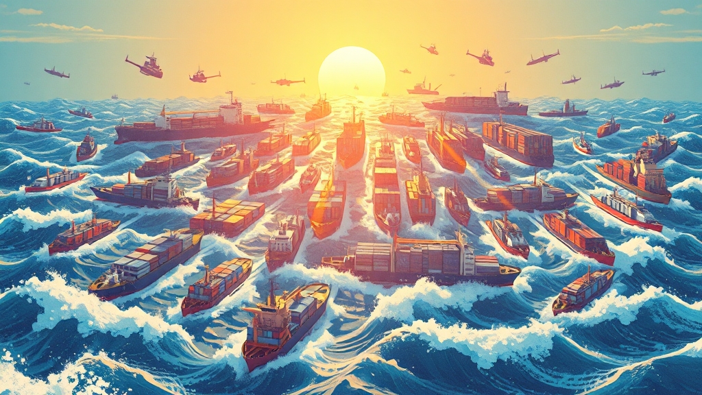 주요 조선주 분석 (cartoon 스타일)