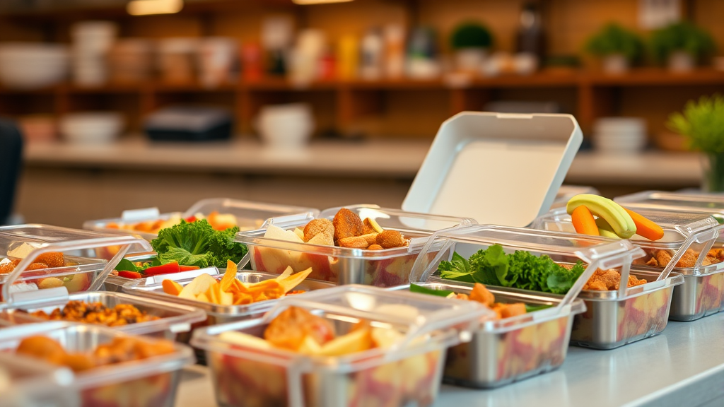 다이어트 도시락, 이것만은 주의하세요! (realistic 스타일)