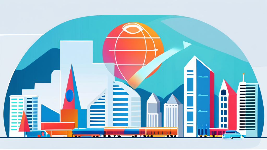 미래를 위한 투자: AI 기술 발전과 기업의 성장 (illustration 스타일)