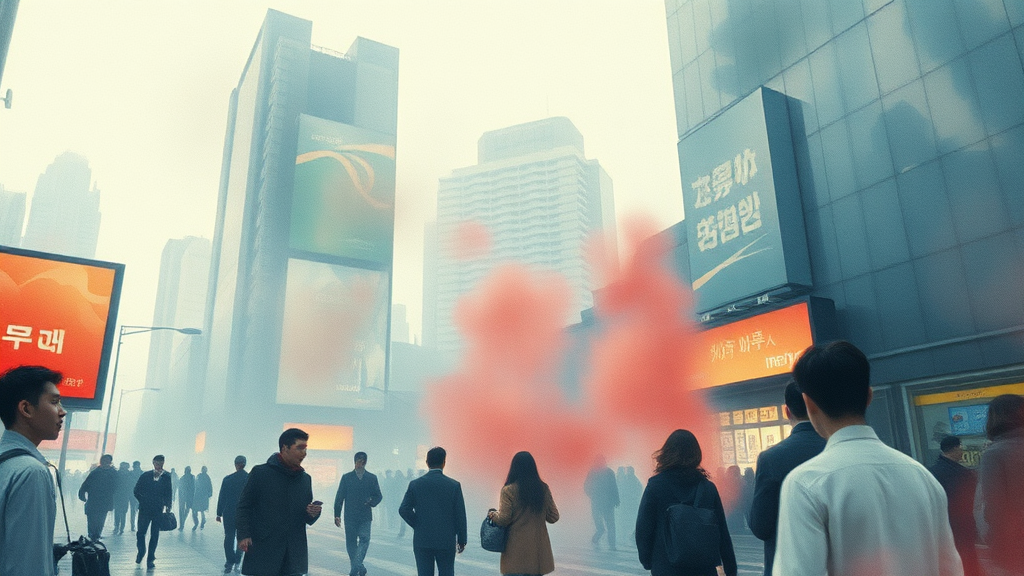 1990년대 시대적 배경 및 특징 (watercolor 스타일)