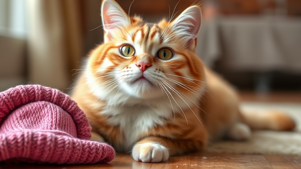 고양이 변비 치료 및 관리, 전문가의 조언 (realistic 스타일)