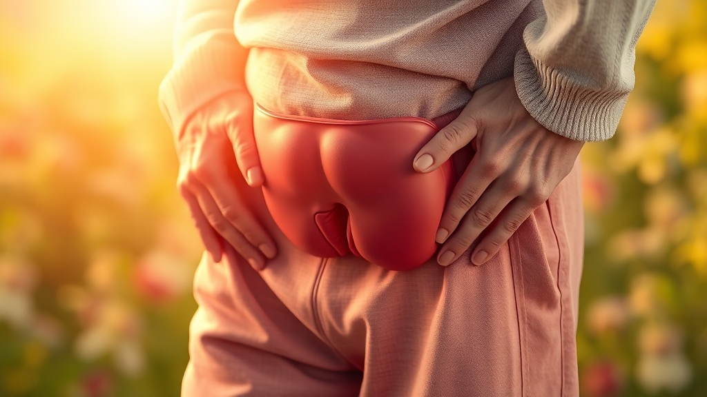 전립선비대증 조기 진단 및 치료 중요성 (realistic 스타일)