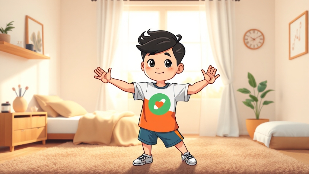 8체질 의학의 현대적 활용 (cartoon 스타일)