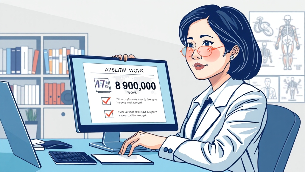 본인부담상한제와 환급금 관계 (illustration 스타일)