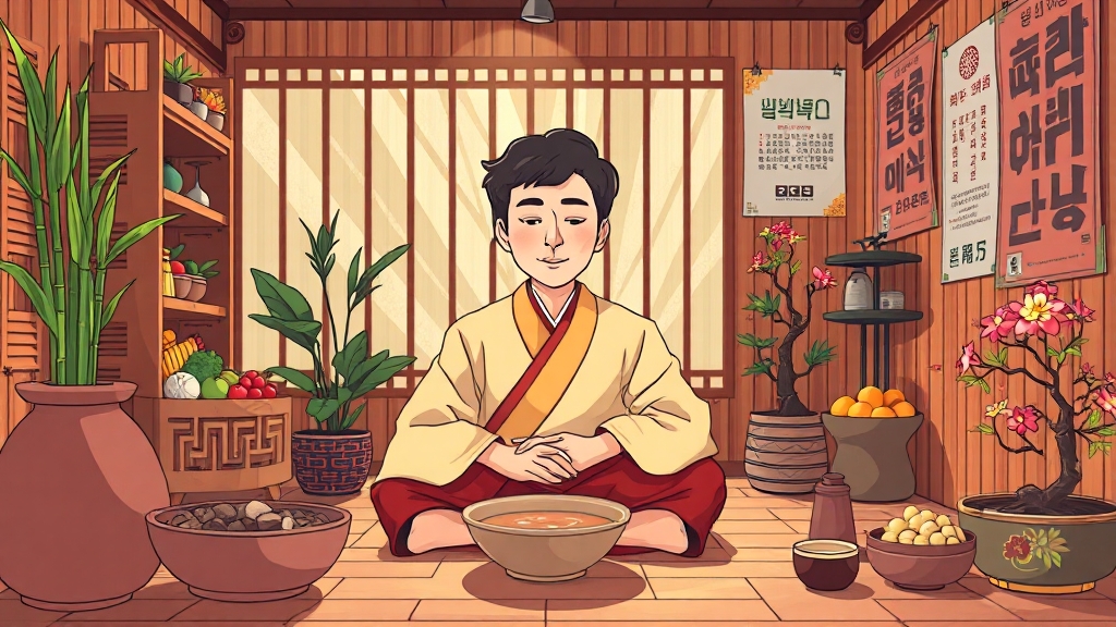 나에게 맞는 체질 찾기 (cartoon 스타일)