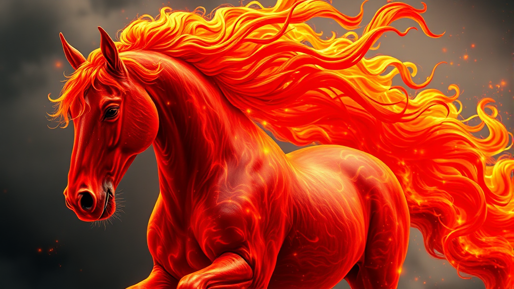 2026년은 무슨 해일까요? (realistic 스타일)