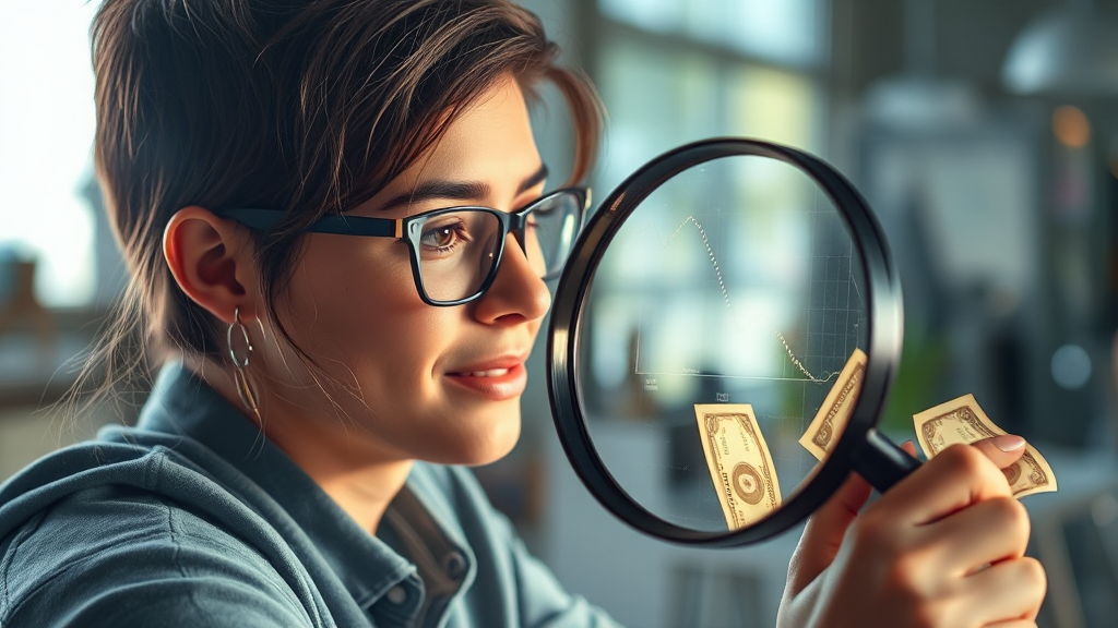 재테크 정보, 어떻게 얻을까? (realistic 스타일)