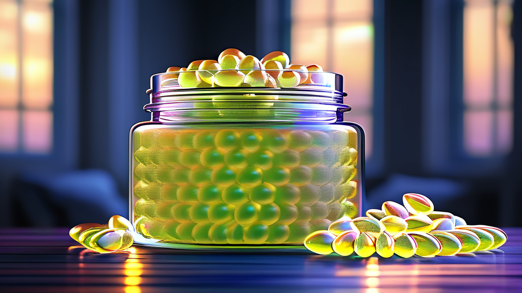 기억력과 학습 능력 향상, 포스파티딜 세린의 효능 (realistic 스타일)