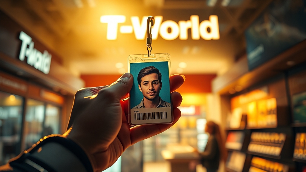 SKT 유심 무상 교체 안내 (realistic 스타일)