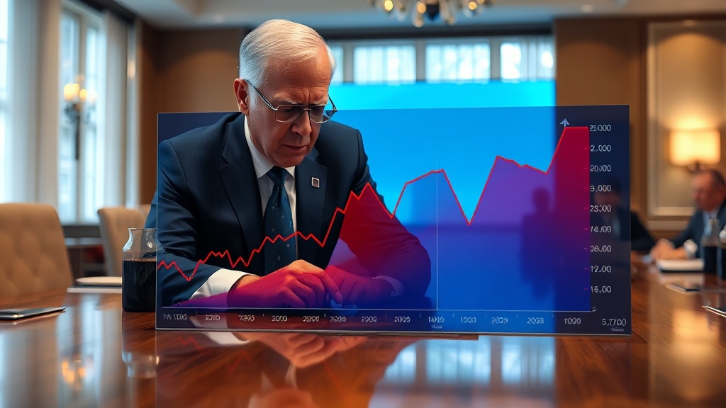 경제 전망과 분석 (realistic 스타일)