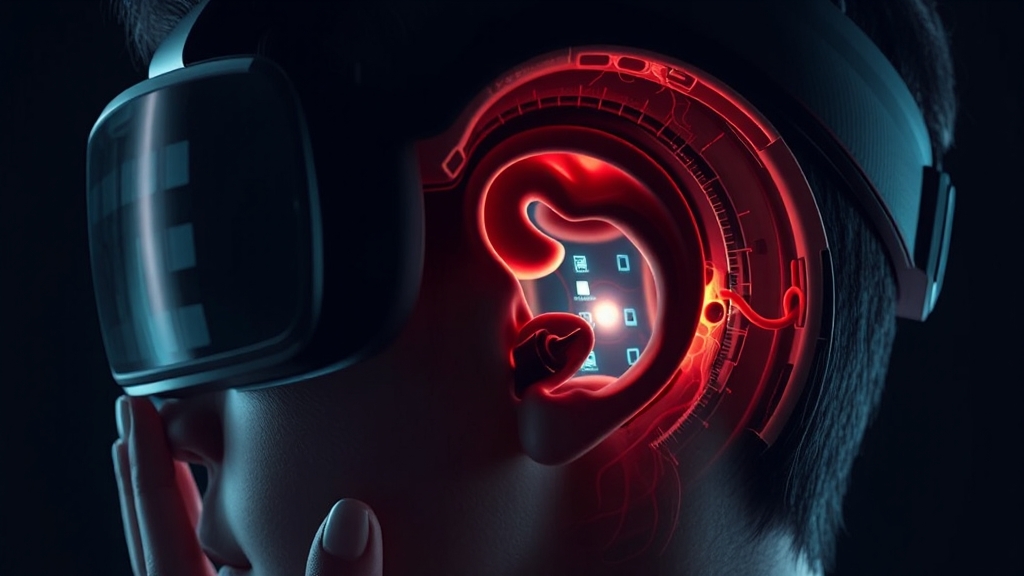 이명 진단 체크리스트와 방법 (realistic 스타일)