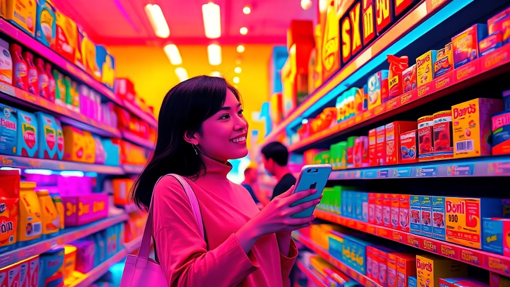 다이소 재고조회 시 유의사항 (popart 스타일)